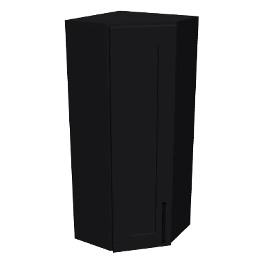WAE1230 cabinet in Shaker Black