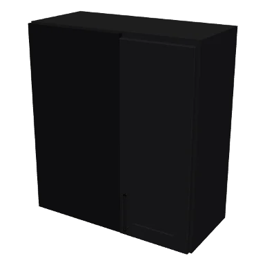 WBC2730 cabinet in Shaker Black