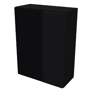 WBC2736 cabinet in Shaker Black