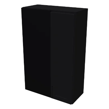 WBC2742 cabinet in Shaker Black