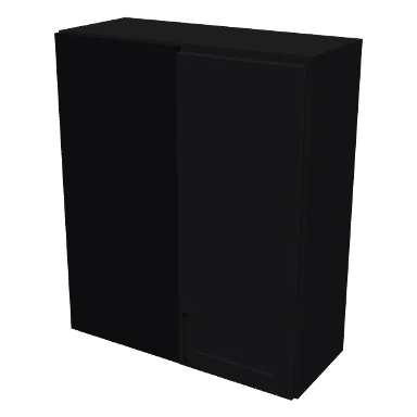WBC3036 cabinet in Shaker Black