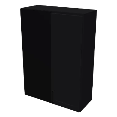 WBC3042 cabinet in Shaker Black