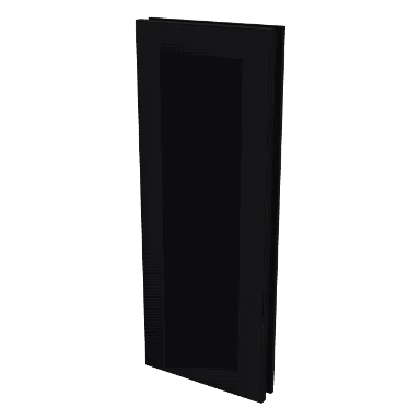 WEDP30 cabinet in Shaker Black
