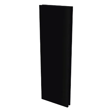 WEDP36 cabinet in Shaker Black
