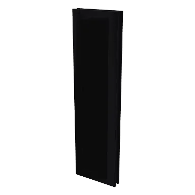 WEDP42 cabinet in Shaker Black