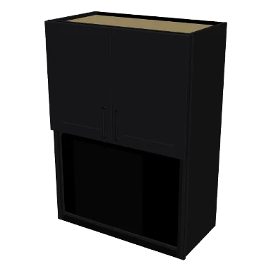 WMO3042 cabinet in Shaker Black