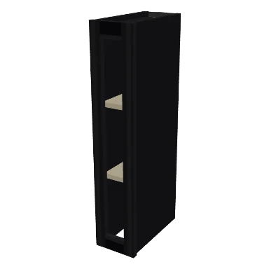 WOES0630 cabinet in Shaker Black