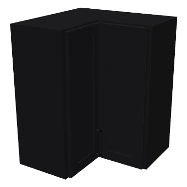 WPC2430 cabinet in Shaker Black