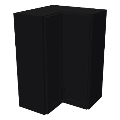 WPC2436 cabinet in Shaker Black