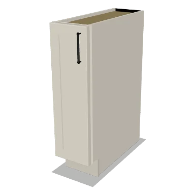 B09FH cabinet in Shaker Soft White
