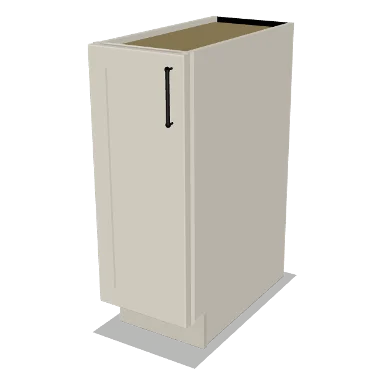 B12FH cabinet in Shaker Soft White