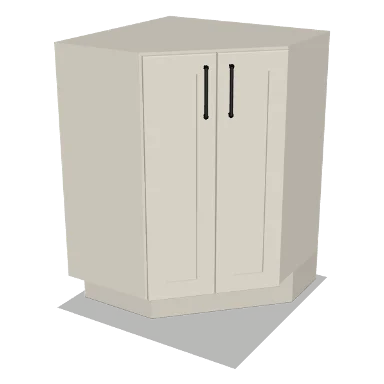 BAE24 cabinet in Shaker Soft White