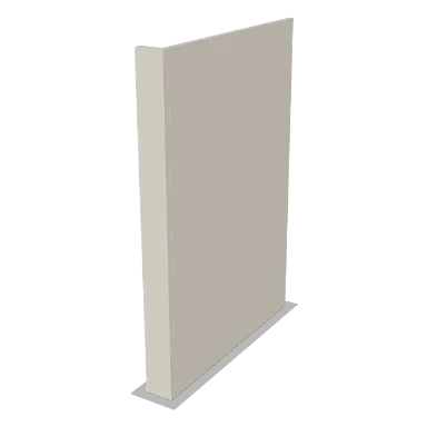 DWR3 cabinet in Shaker Soft White