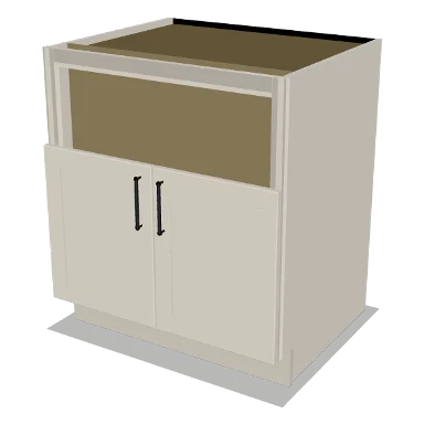 FSB30 cabinet in Shaker Soft White