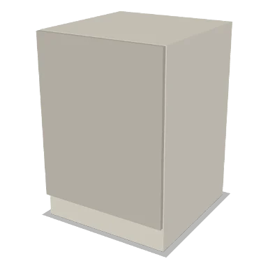 LS-Wood33 cabinet in Shaker Soft White