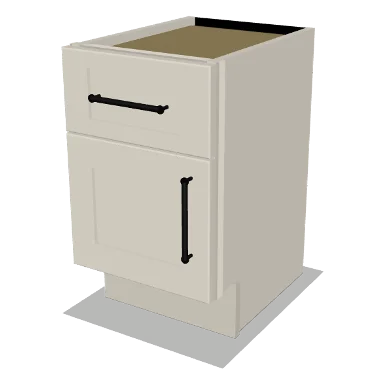 MINI cabinet in Shaker Soft White