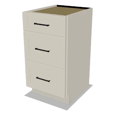 VDB18 cabinet in Shaker Soft White