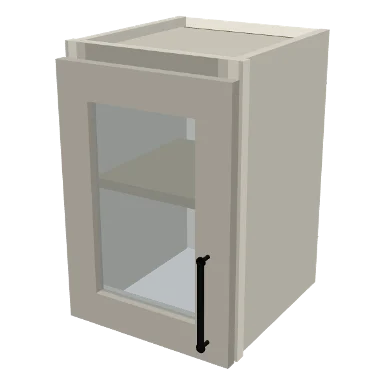 W1218GD cabinet in Shaker Soft White