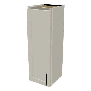 W1236 cabinet in Shaker Soft White
