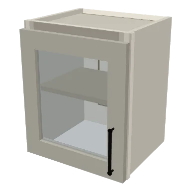 W1518GD cabinet in Shaker Soft White
