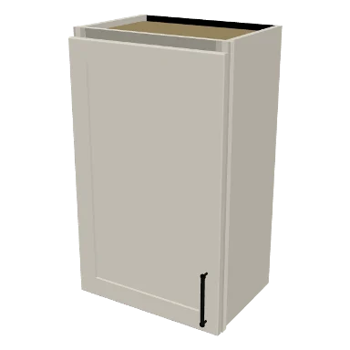 W1830 cabinet in Shaker Soft White