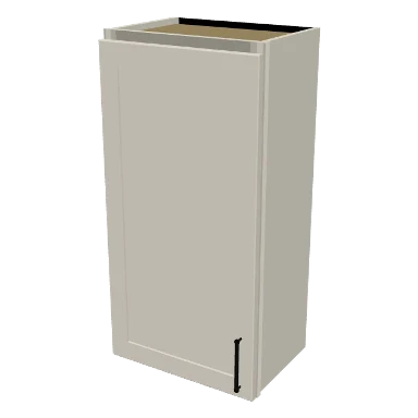 W1836 cabinet in Shaker Soft White