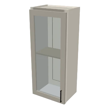 W1842GD cabinet in Shaker Soft White