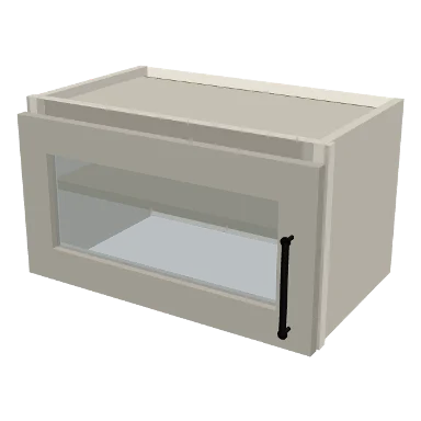W2112GD cabinet in Shaker Soft White