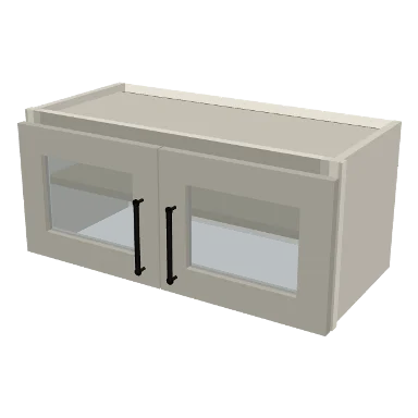 W2712GD cabinet in Shaker Soft White