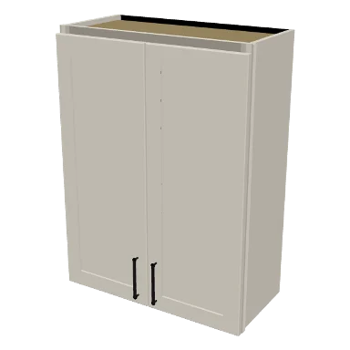 W2736 cabinet in Shaker Soft White