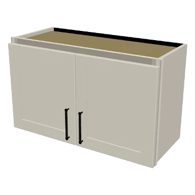 W3018 cabinet in Shaker Soft White