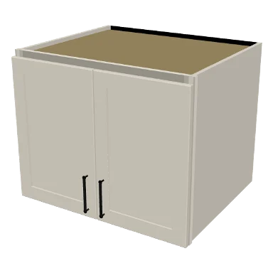 W302424 cabinet in Shaker Soft White