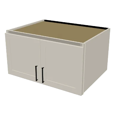 W331824 cabinet in Shaker Soft White