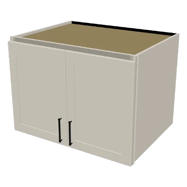 W332424 cabinet in Shaker Soft White
