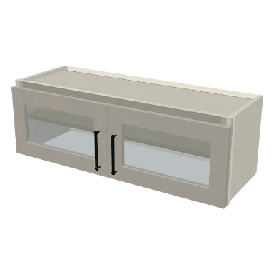 W3612GD cabinet in Shaker Soft White