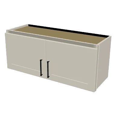 W3615 cabinet in Shaker Soft White