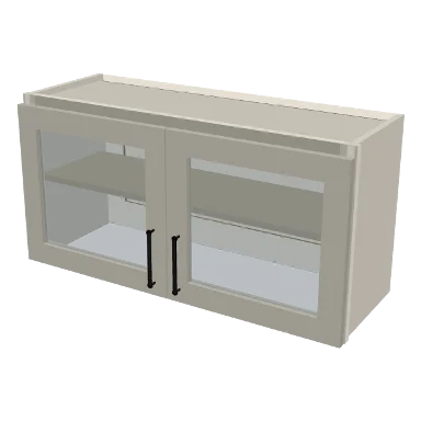 W3618GD cabinet in Shaker Soft White