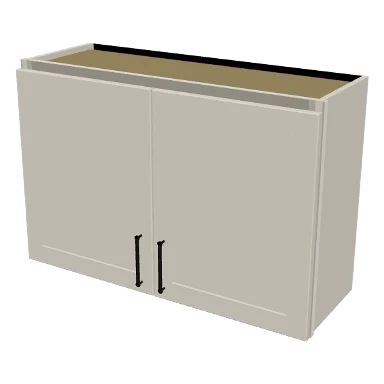 W3624 cabinet in Shaker Soft White