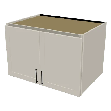 W362424 cabinet in Shaker Soft White