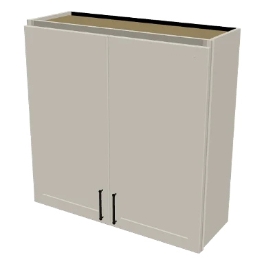 W3636 cabinet in Shaker Soft White