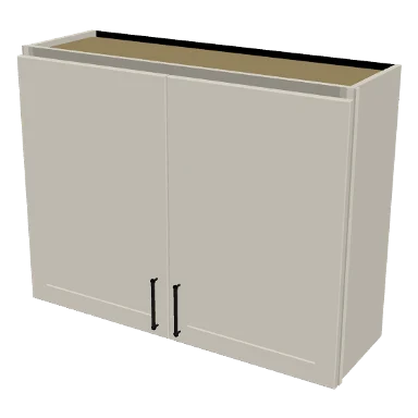 W3930 cabinet in Shaker Soft White