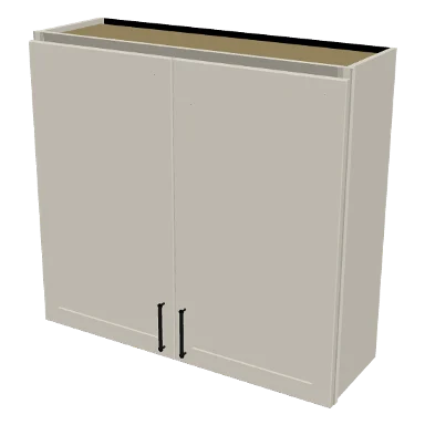 W3936 cabinet in Shaker Soft White