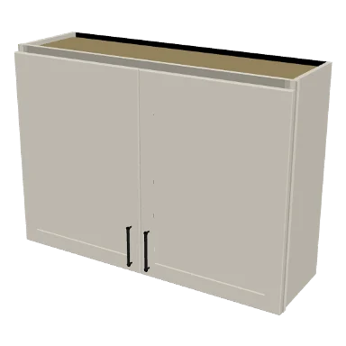 W4230 cabinet in Shaker Soft White