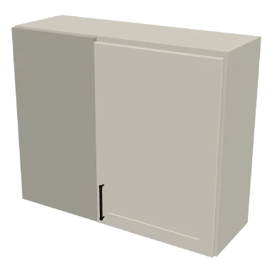 WBC3630 cabinet in Shaker Soft White