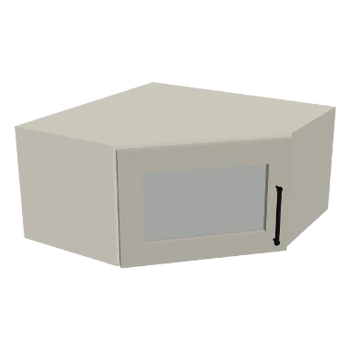WDC2412GD cabinet in Shaker Soft White