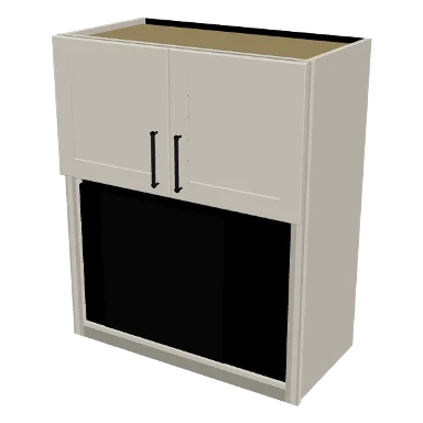 WMO3036 cabinet in Shaker Soft White