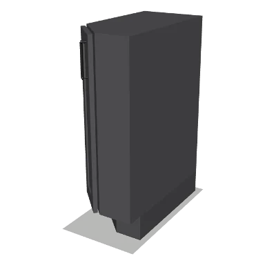 BAE12L cabinet in Shaker Dark Gray