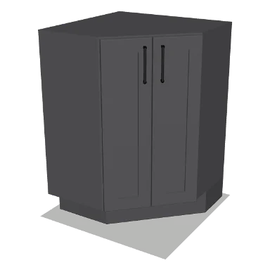 BAE24 cabinet in Shaker Dark Gray