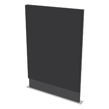 BSV cabinet in Shaker Dark Gray