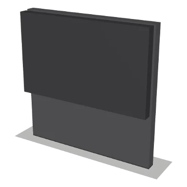 SD cabinet in Shaker Dark Gray